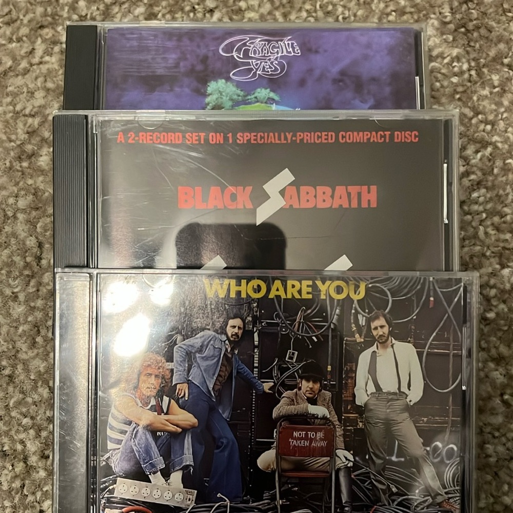 Set Of Three Classic Rock CD’s